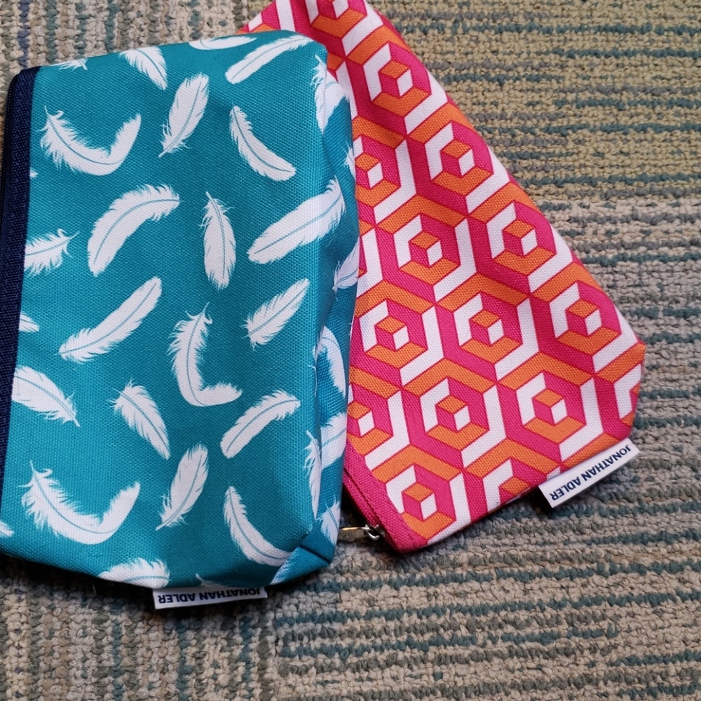 Jonathan Adler for Clinique makeup clutches